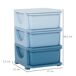 Organizador de Brinquedos PP HOMCOM 37 Organizador de Brinquedos PP HOMCOM 37 Azul