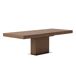 ANGEL CERDA Mesa de jantar extensível retangular nogueira 240x100 ANGEL CERDA Mesa de jantar extensível retangular nogueira 240x100 Nogal