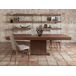 ANGEL CERDA Mesa de jantar extensível retangular nogueira 240x100 ANGEL CERDA Mesa de jantar extensível retangular nogueira 240x100 Nogal