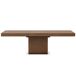 ANGEL CERDA Mesa de jantar extensível retangular nogueira 240x100 ANGEL CERDA Mesa de jantar extensível retangular nogueira 240x100 Nogal