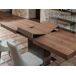 ANGEL CERDA Mesa de jantar extensível retangular nogueira 240x100 ANGEL CERDA Mesa de jantar extensível retangular nogueira 240x100 Nogal