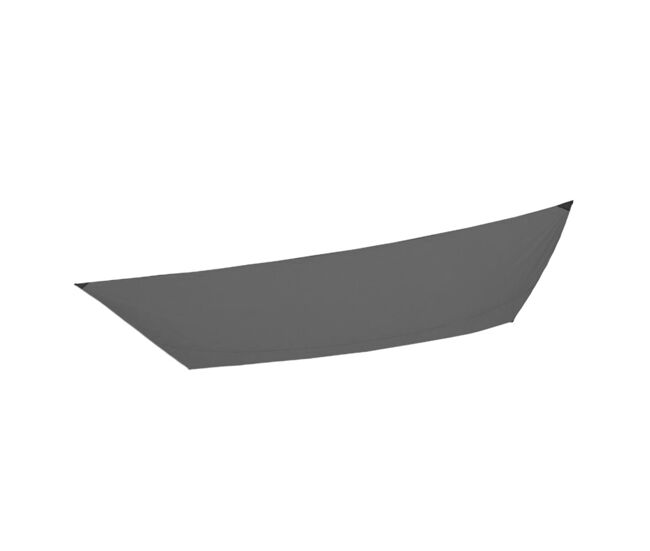 Toldo de sombra rectangular aktive garden gris antracite