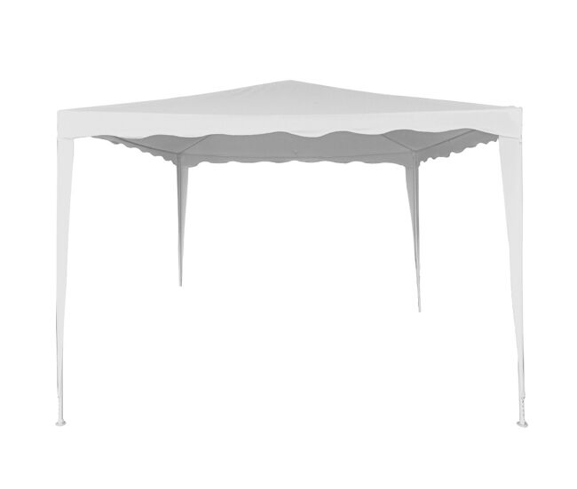 Pérgula cor branco para jardim poliéster aktive garden