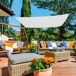 Toldo de sombra retangular aktive garden branco 300x400 Toldo de sombra retangular aktive garden branco 300x400 Branco