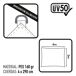 Toldo de sombra retangular aktive garden branco 300x400 Toldo de sombra retangular aktive garden branco 300x400 Branco