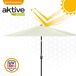 Guarda-chuva para terraço e jardim com proteção UV50 Aktive Guarda-chuva para terraço e jardim com proteção UV50 Aktive Creme