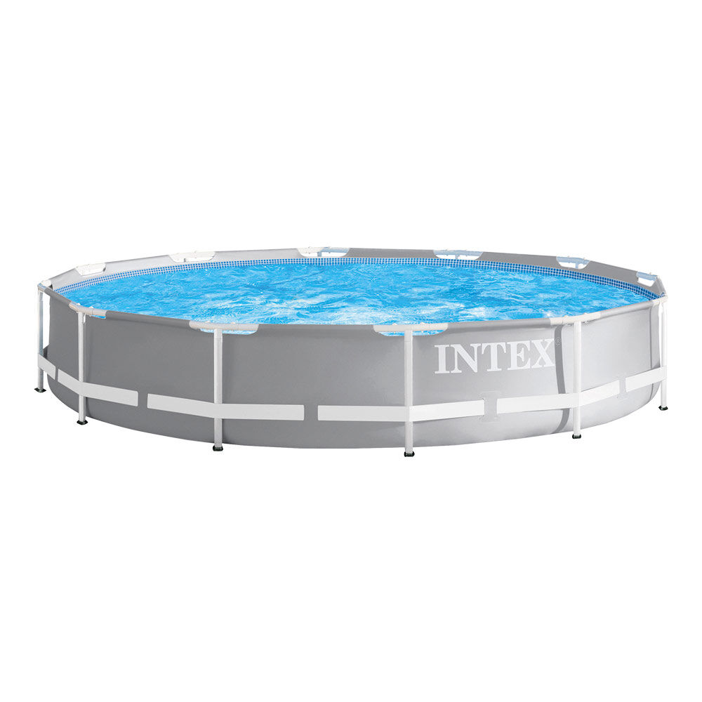 Piscina desmontável redonda intex gama prisma frame