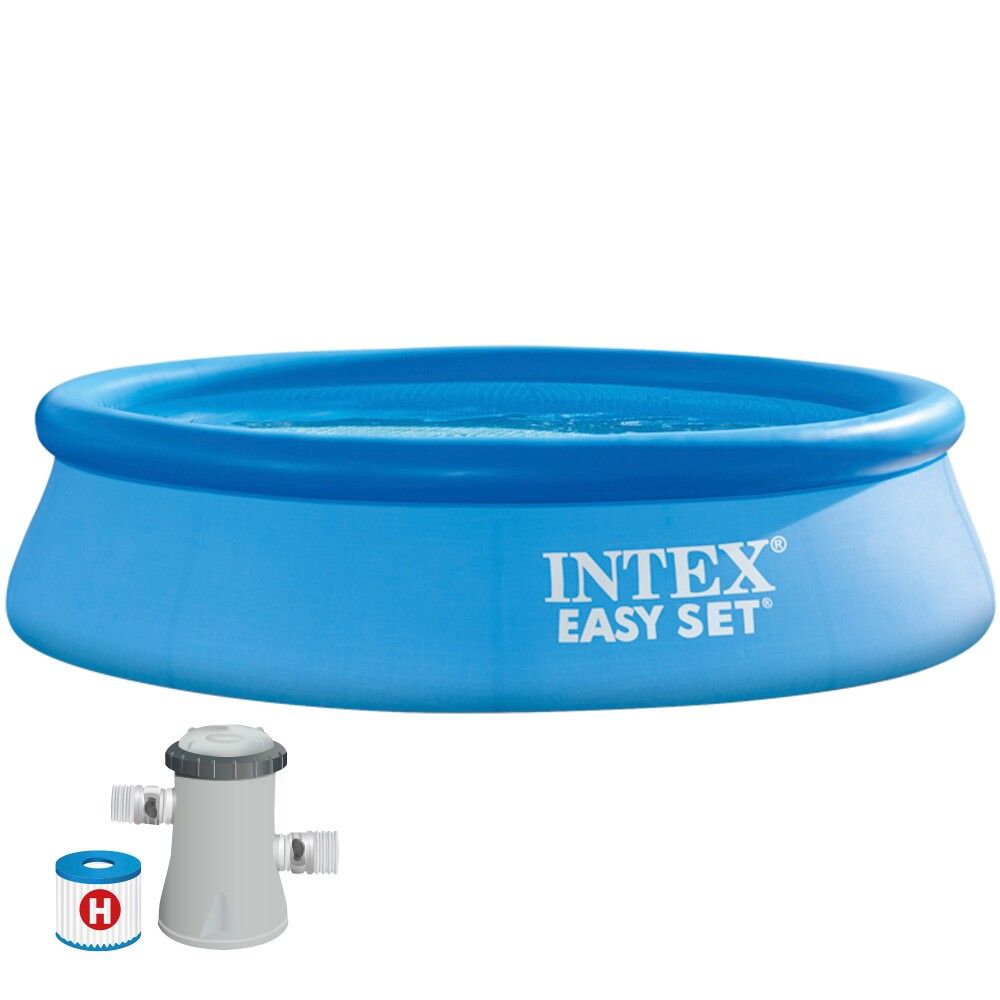 Piscina insuflável INTEX Easy Set 3853 l com sistema de filtragem