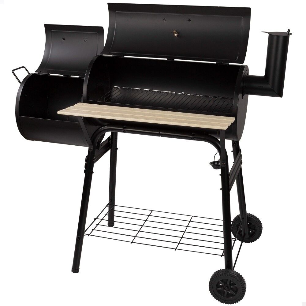Barbecue e fumeiro a carvão portátil aktive