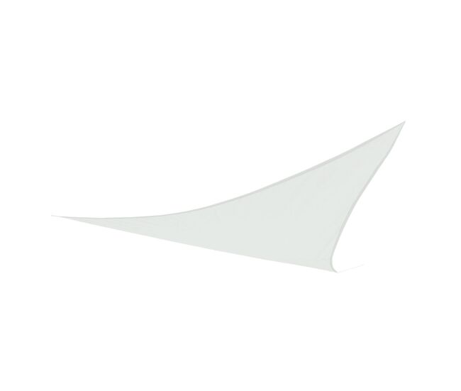 Toldo de sombra triangular aktive garden blanc