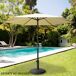 Guarda-sol hexagonal cabo de alumínio Aktive Garden 250x250 Guarda-sol hexagonal cabo de alumínio Aktive Garden 250x250 Creme