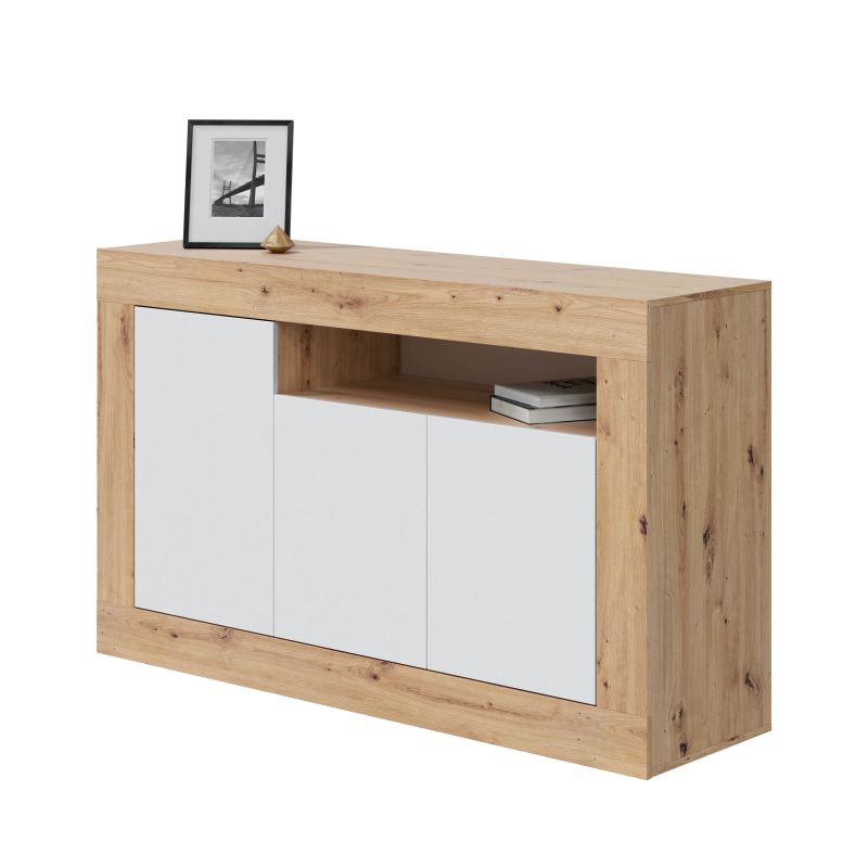 Aparador Baltik 144 Carvalho Cinza