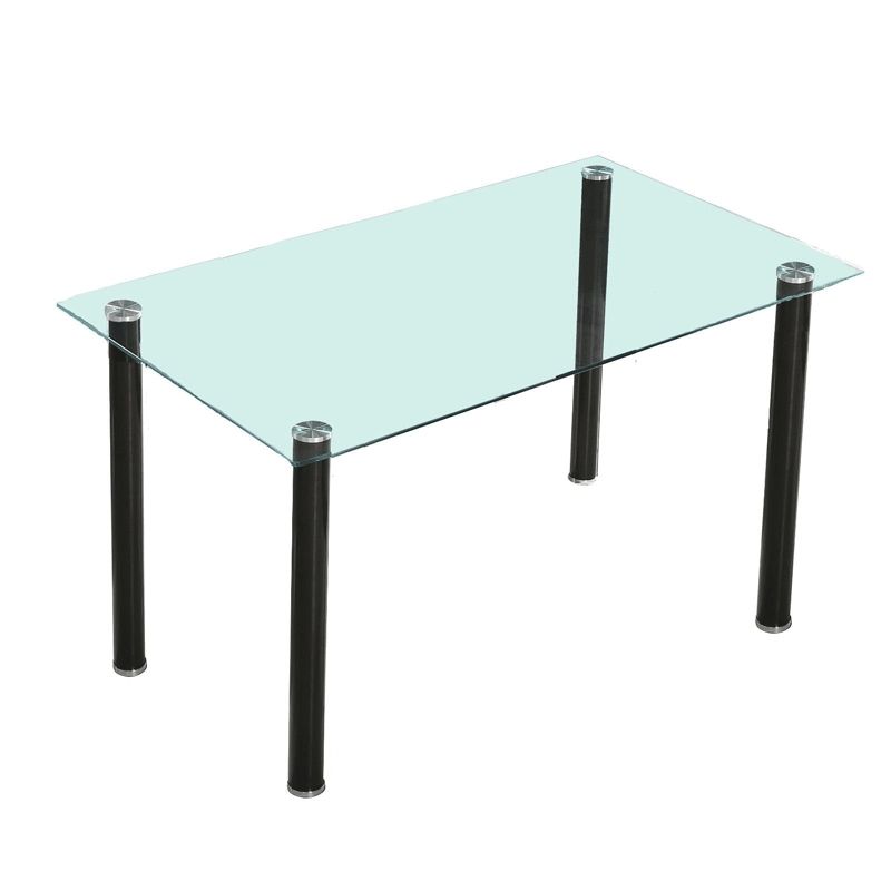 Duehome Mesa De Jantar Yuri 140 X 75 X 80 Cm Preto