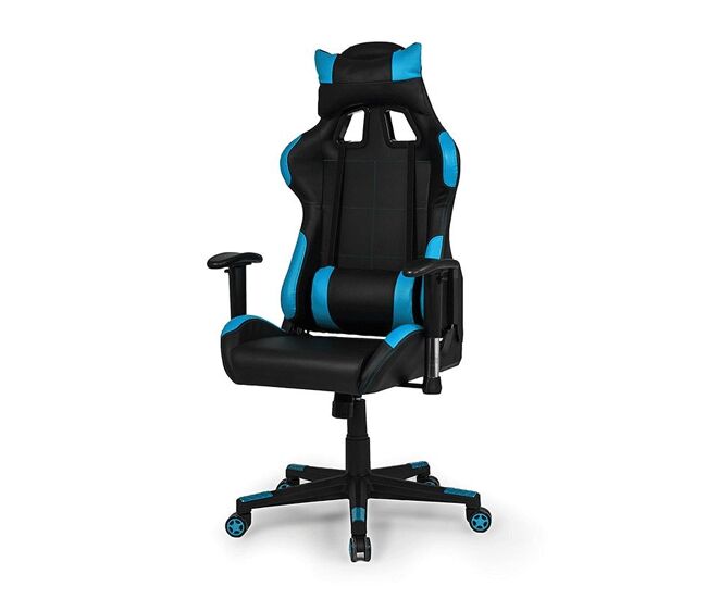 Cadeira de jogos silverstone preto - silverstone turquoise 67 x 124 x 68 cm