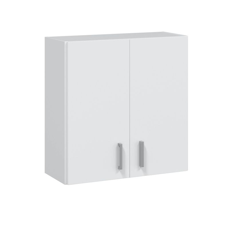 Armário suspenso multiusos branco 59 x 60 x 26,5cm cm