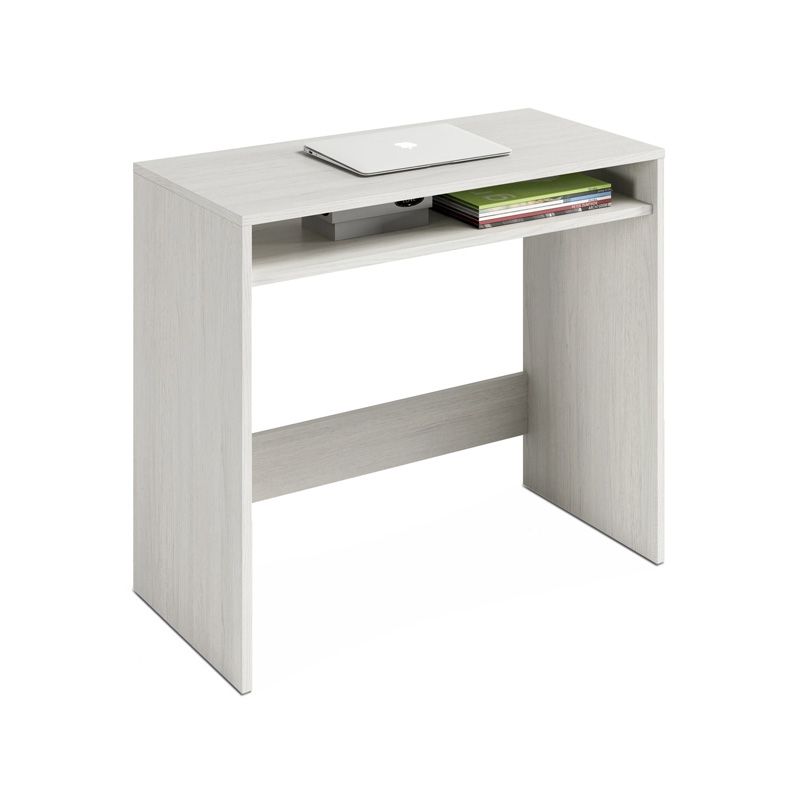 Mesa de escrita em carvalho alpes brancos 79 x 78 x 43 cm