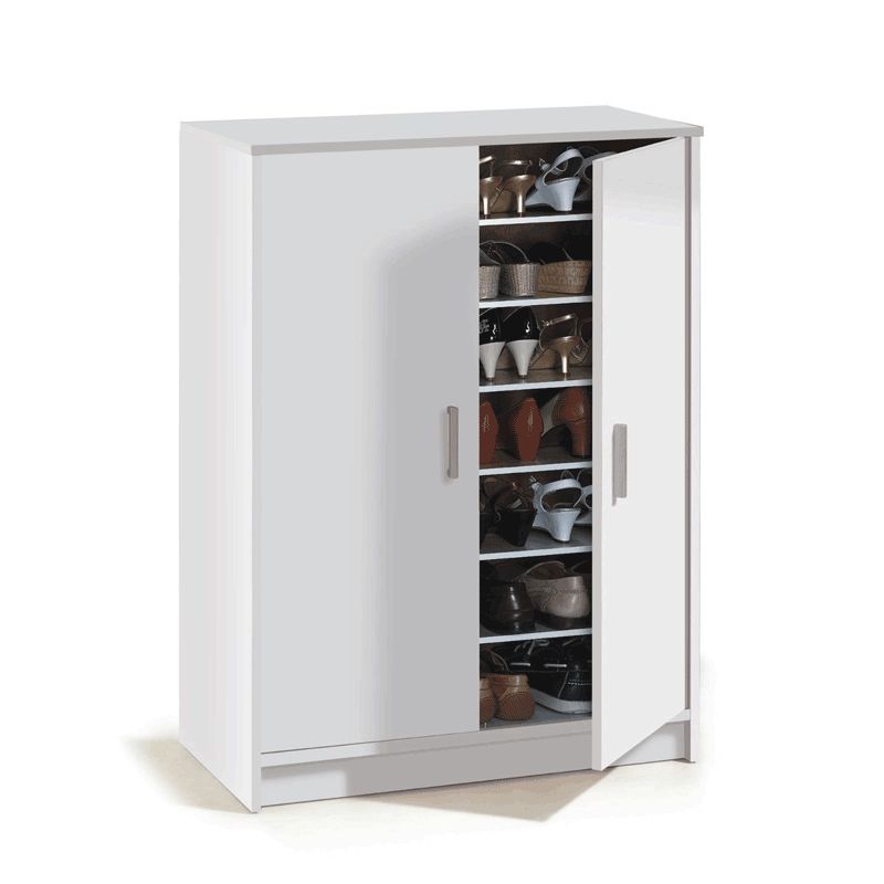 Sapateira basic wide branco 75 x 101 x 36 cm