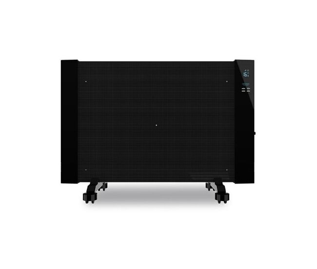 Cecotec placa radiadora de mica digital 2000 w com termostato regulável e comando à distância.