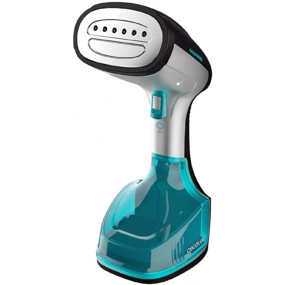 Cecotec Escova de engomar a vapor 1400 W. Vapor contínuo 25 gr/min, 2 modos de vapor, modo ECO, filtro anti calcário e autonomia 19 min.