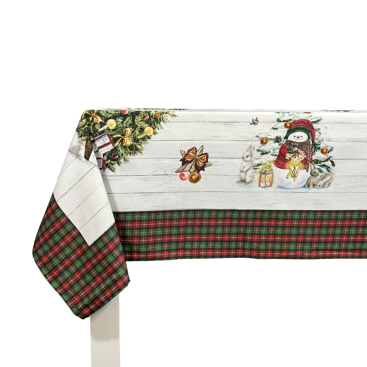 Capa de natal holly jolly 150x200 cm
