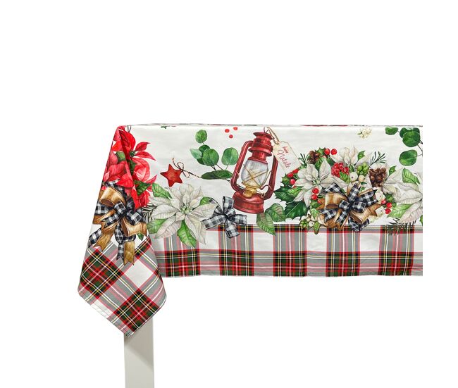 Capa de natal de fibra 150x150 cm