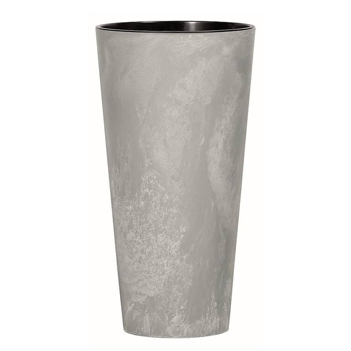 Prosperplast tubus slim efeito de plástico com depósito de cor de cimento, 76,2 (alto) x 40 (largura) x 40 (profundo) cms