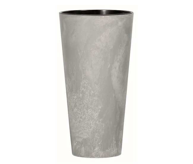Prosperplast tubus slim efeito de plástico com depósito de cor de cimento, 76,2 (alto) x 40 (largura) x 40 (profundo) cms