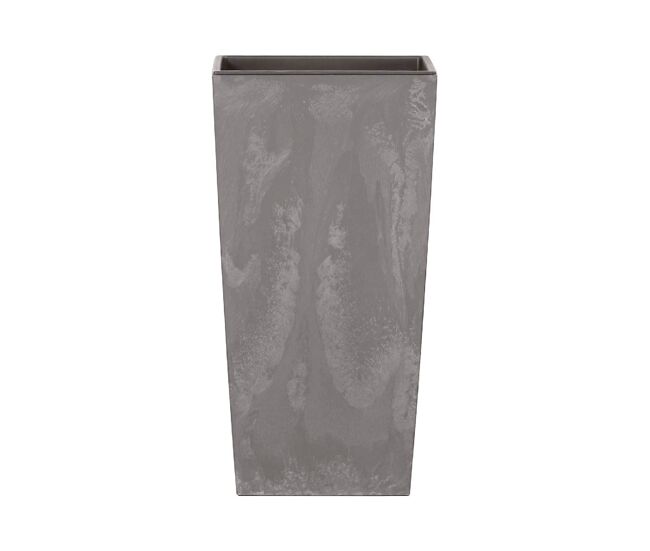 Pote alto 35 l prosperplast urbi square effect of plastic with crenhy grey deposit, 55 (alto) x 29,5 (largura) x 29,5 (profundo) cms
