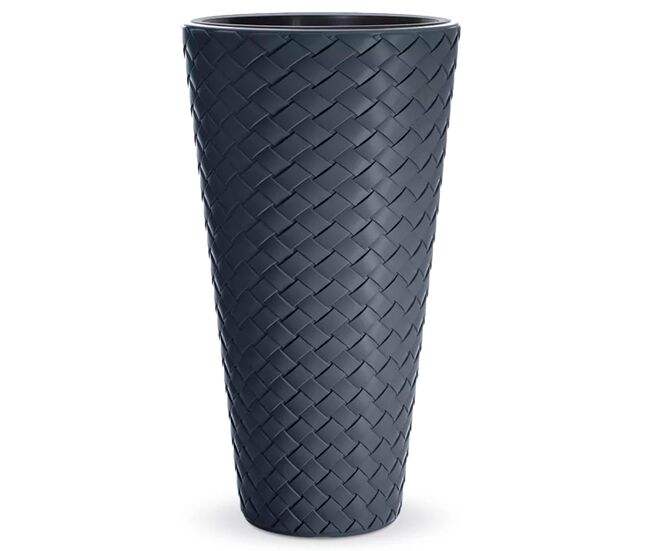 Vaso slim macero 57l., com depósito, dimensões (mm) 400x400x780, cor antracite