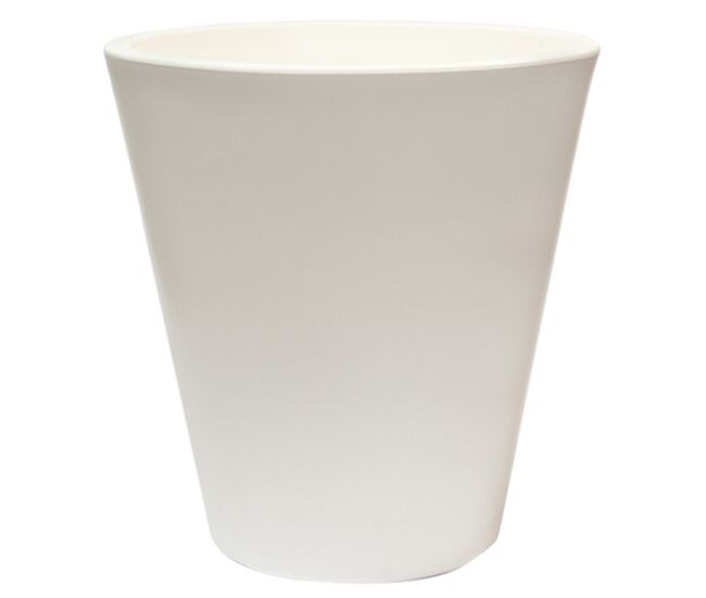 Panela de polietileno branco 50x50 cm