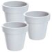 3x lofly plástico pote 3x lofly plástico pote Branco