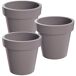 3x lofly plástico pote 3x lofly plástico pote Cinza