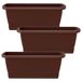 3x Jardinera resgate com suporte 3x Jardinera resgate com suporte Castanho
