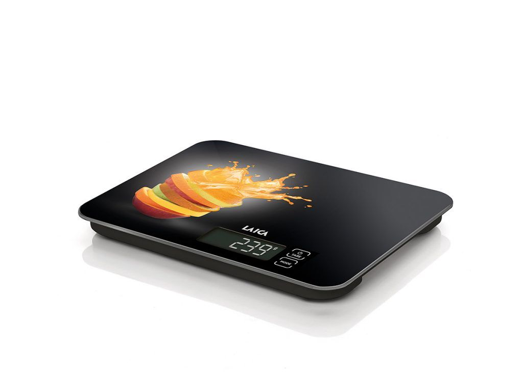 Balança de cozinha electrónica, noir orange 15 kg