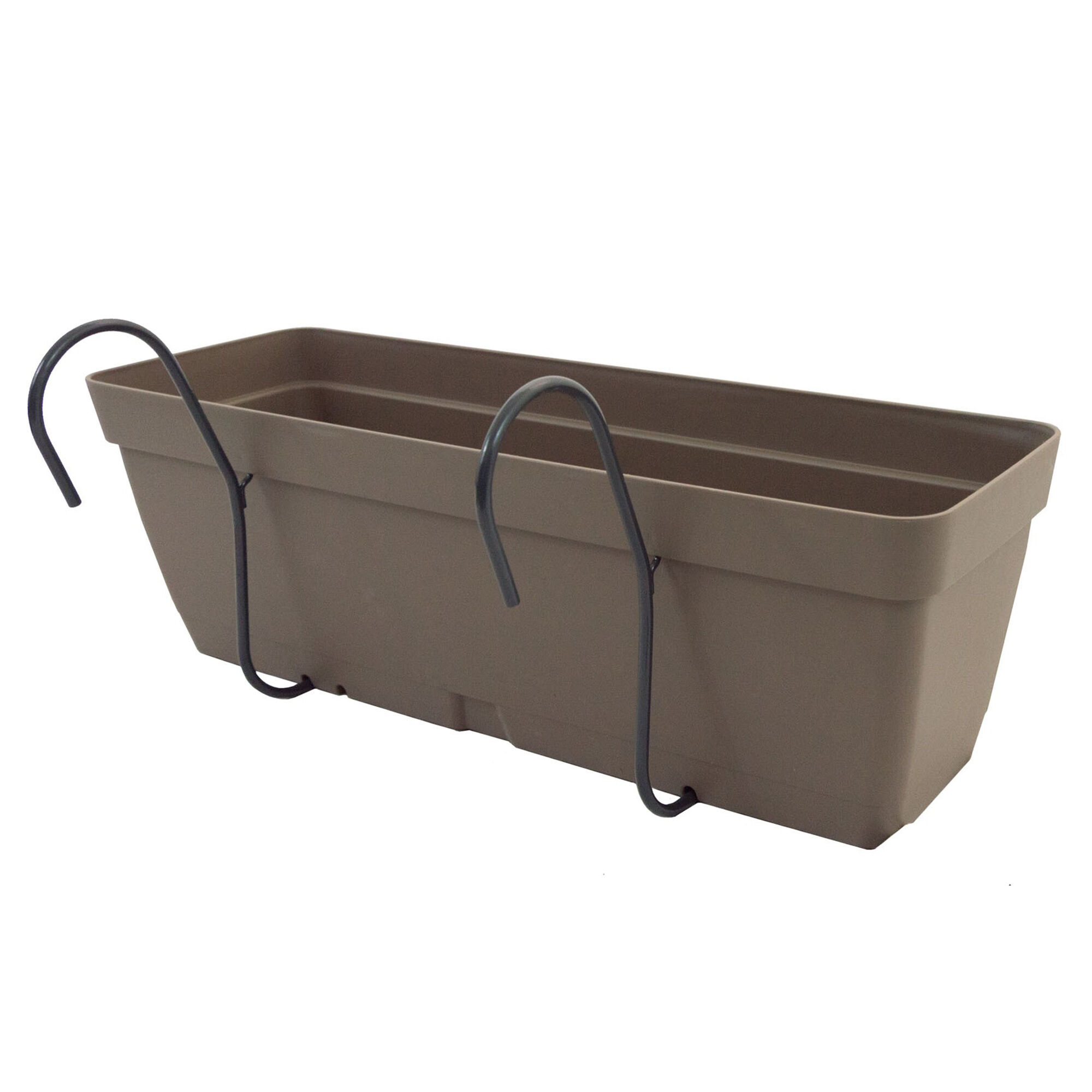 Jardineiro de 40 cm com suporte de fixação