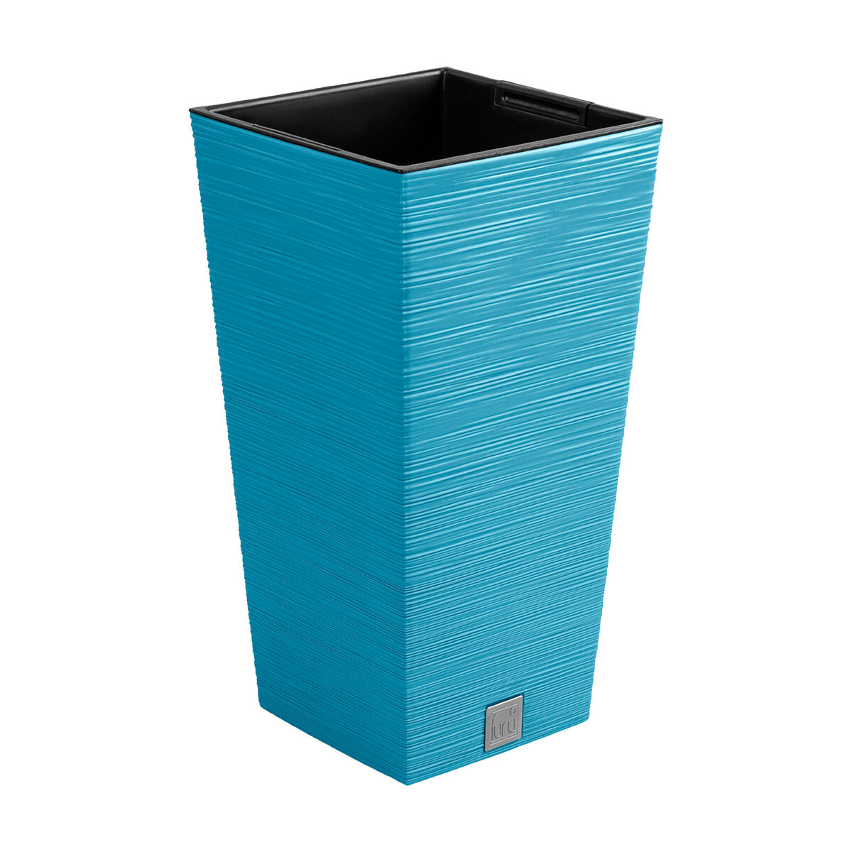Cor bleu escandinava, com depósito, coleção de furu, 20 x 20 x 38 cm, capacidade de 5 l.