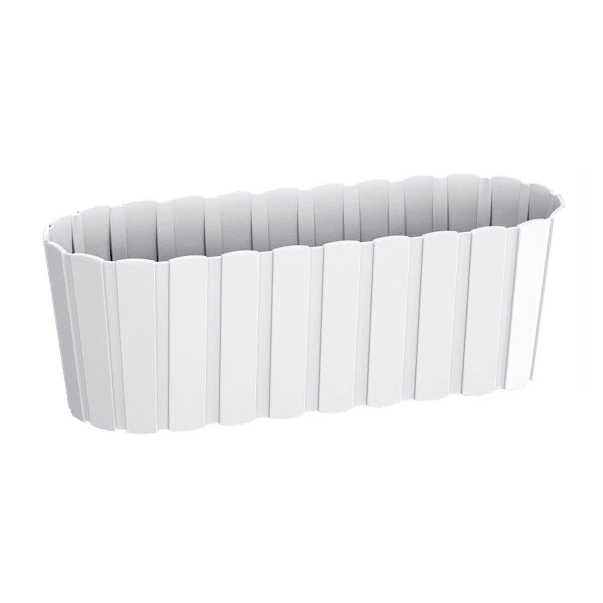 Plantador de varanda boardee basic 4,9l, dimensões (mm) 383x144x130, cor blanc