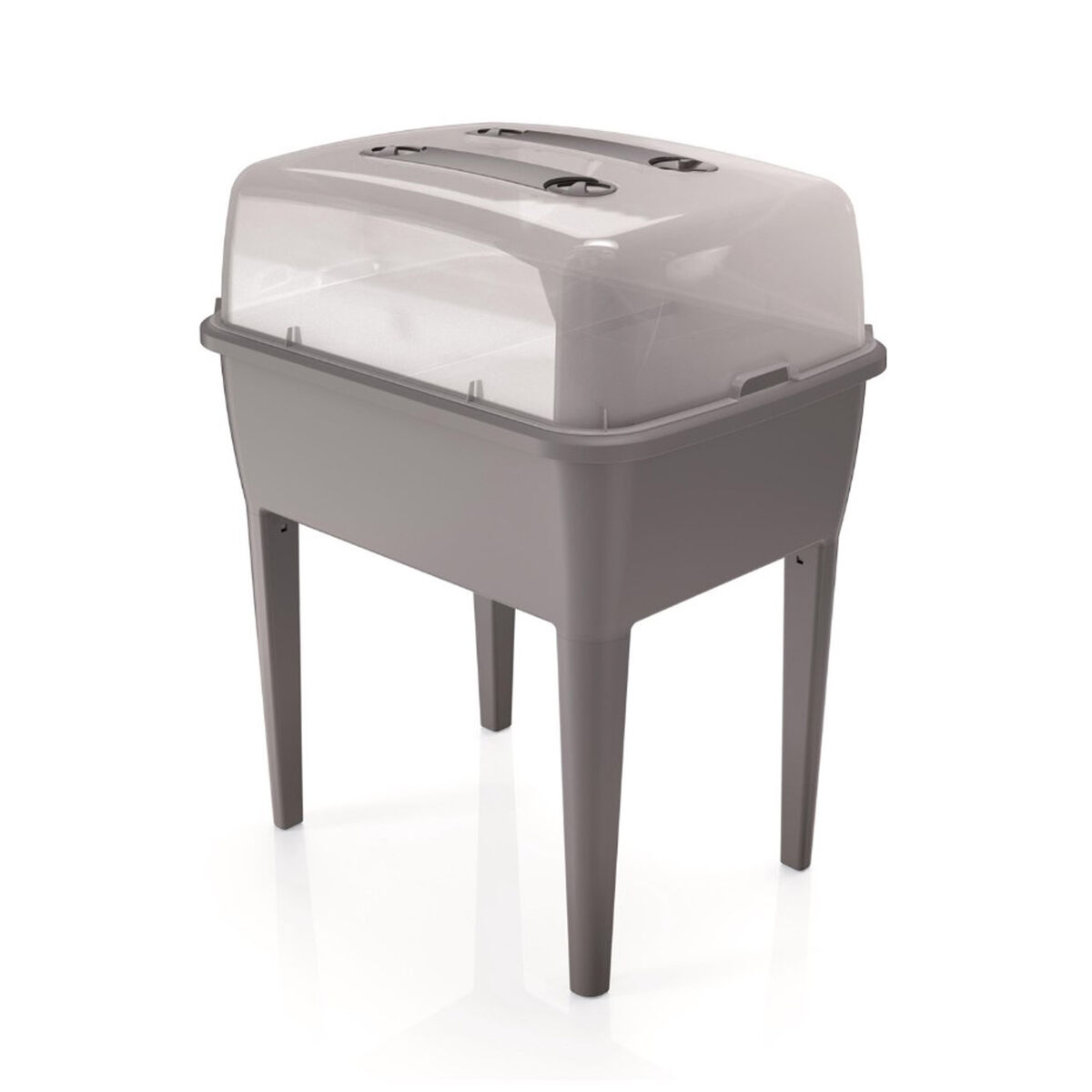 High gardener 83 l, com tampa de policarbonato, para proteger suas plantas, prosperplast respan