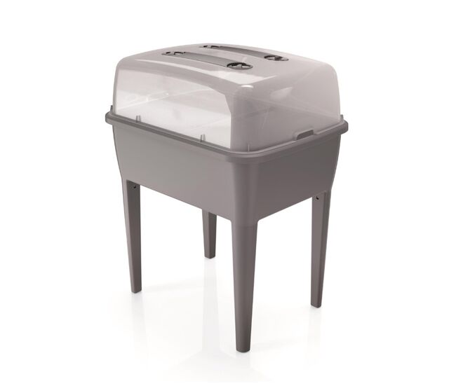 High gardener 83 l, com tampa de policarbonato, para proteger suas plantas, prosperplast respan