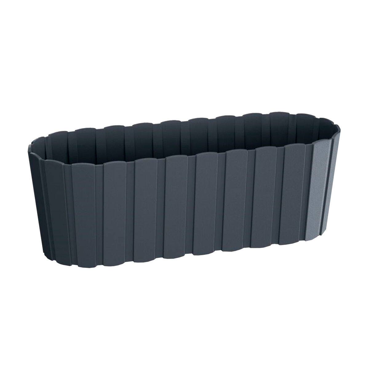 Plantador de varanda boardee basic 4,9l, dimensões (mm) 383x144x130, cor antracite
