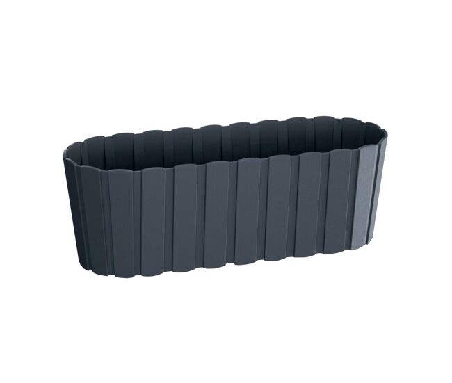 Plantador de varanda boardee basic 4,9l, dimensões (mm) 383x144x130, cor antracite