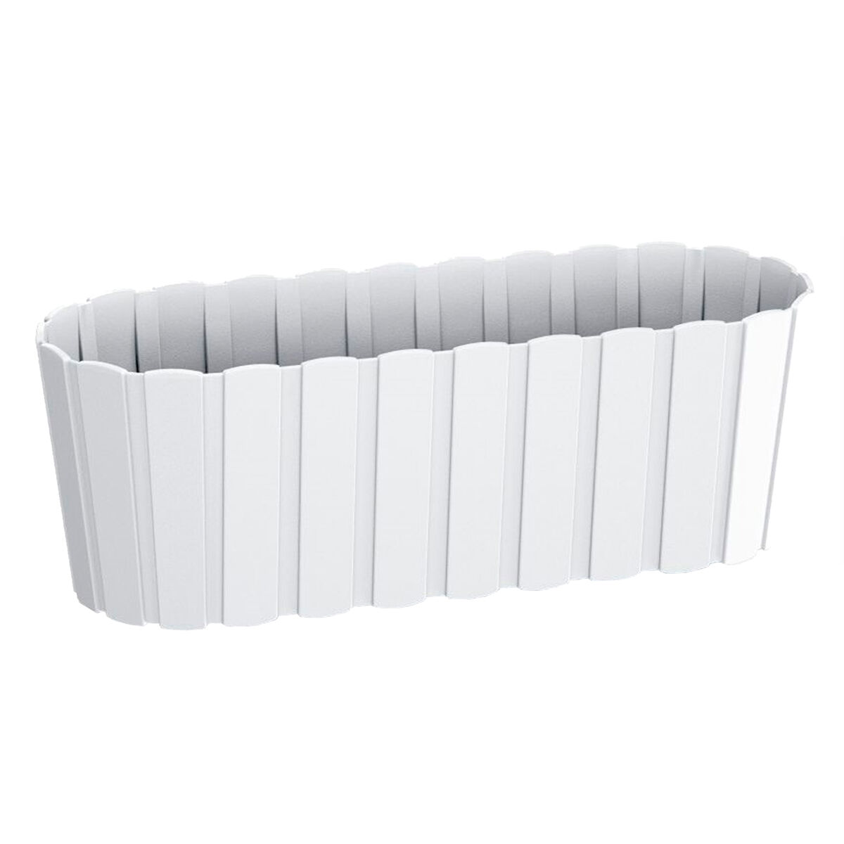 Plantador de varanda boardee basic 7,9l, dimensões (mm) 587x144x130, cor blanc