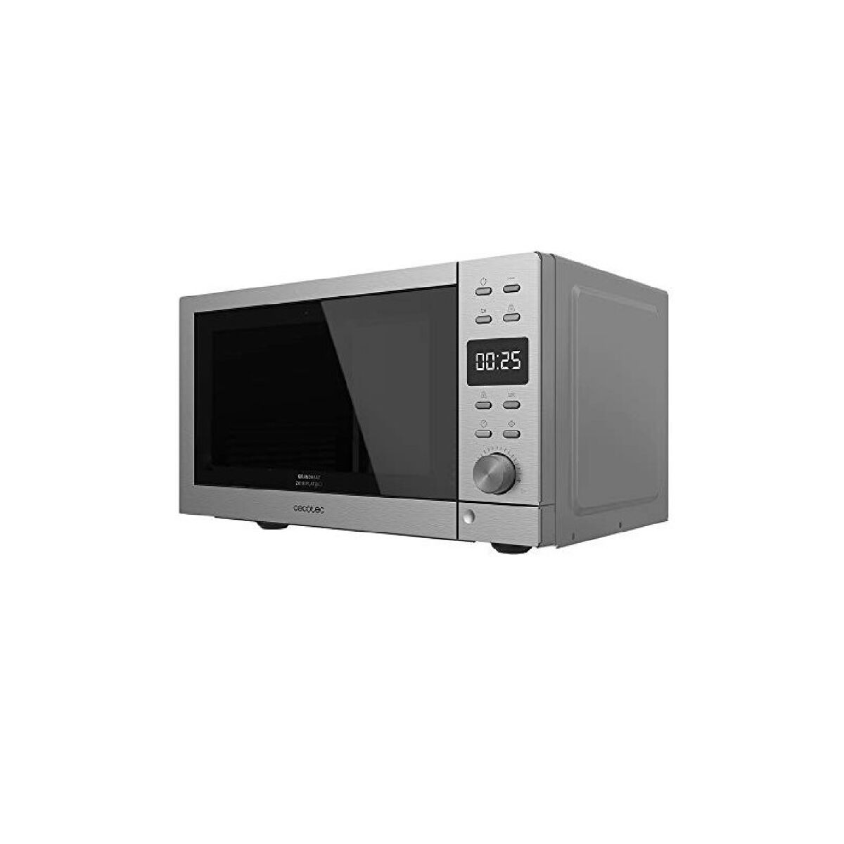 Cecotec micro-ondas digital sem prato de 20 litros de capacidade com grill e 700 w de potência.