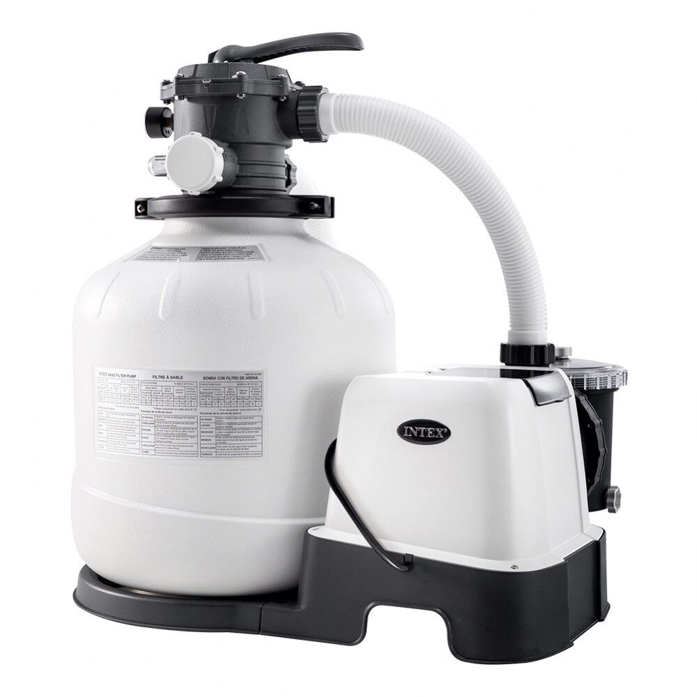 Sistema combinado de clorador de areia e água salgada ECO 11 g - 56.800 l INTEX