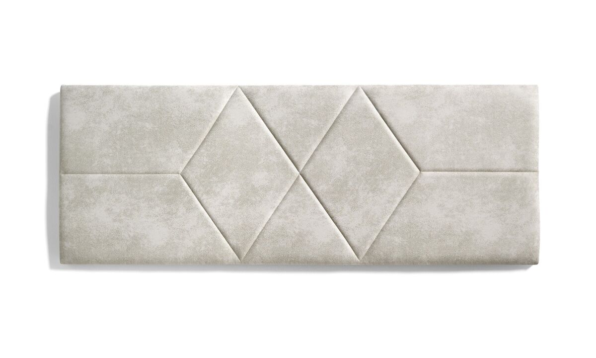 Cabeceira com padrão de diamante resistente a manchas 112