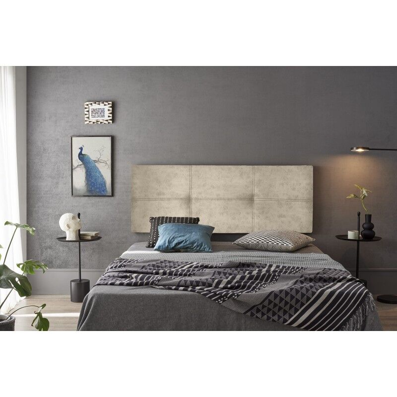 Cabeceira de tecido Dalia para cama de 160 cm 100