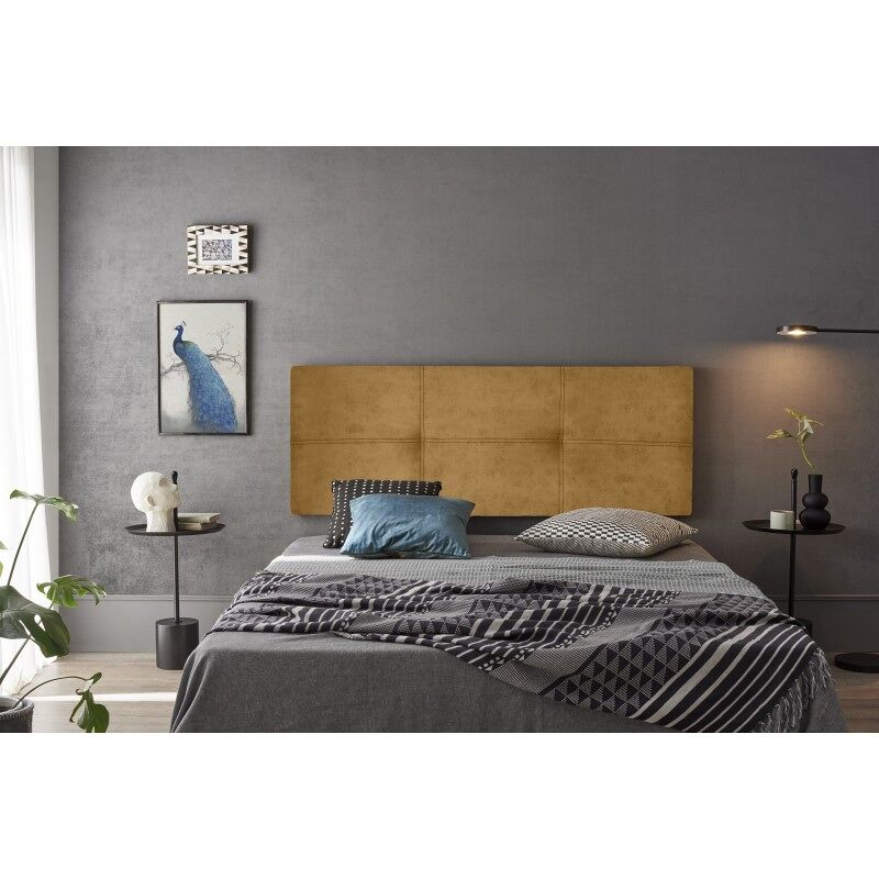 Cabeceira de tecido Dalia para cama de 160 cm 115