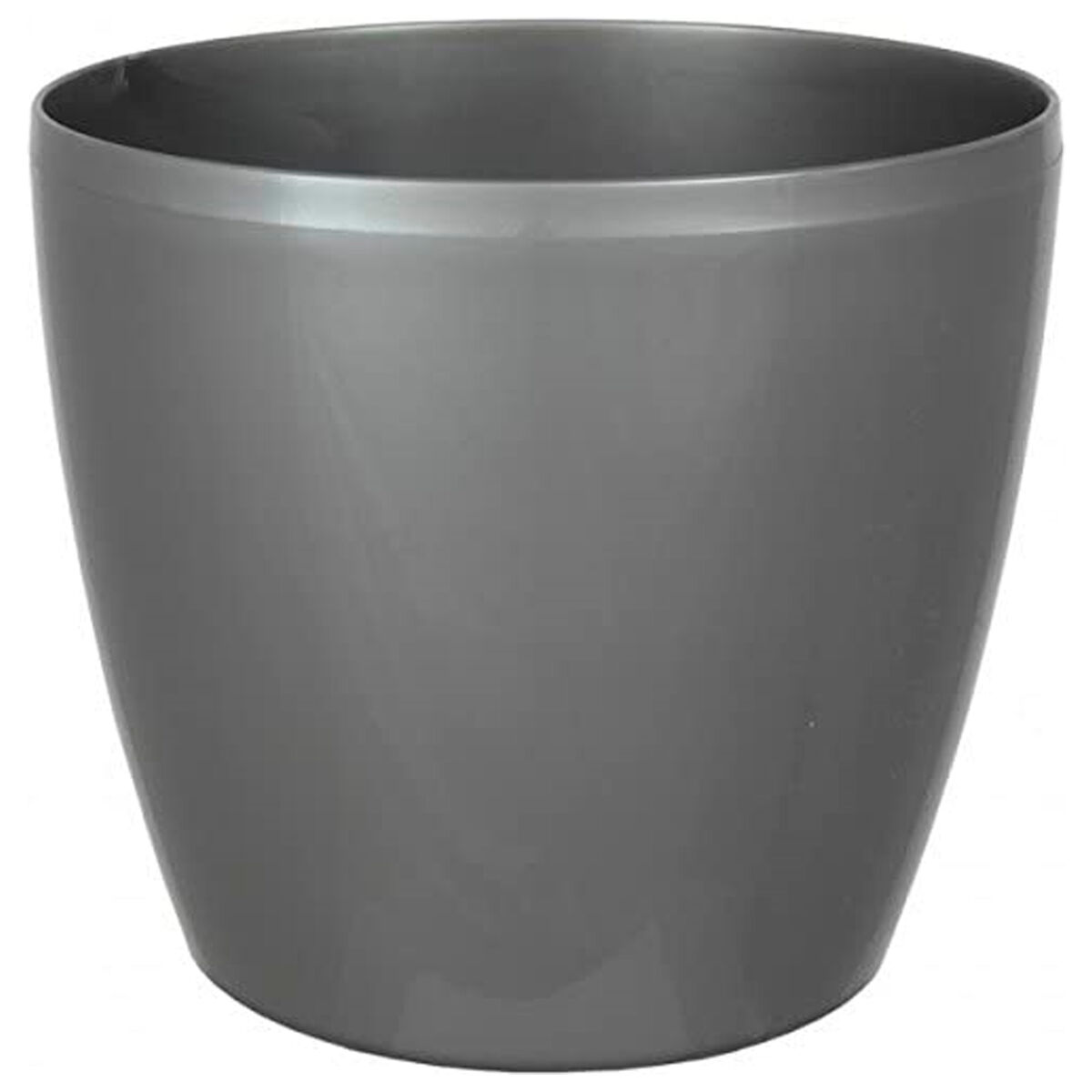 Vaso para plantas magnolia 250 mm - prata