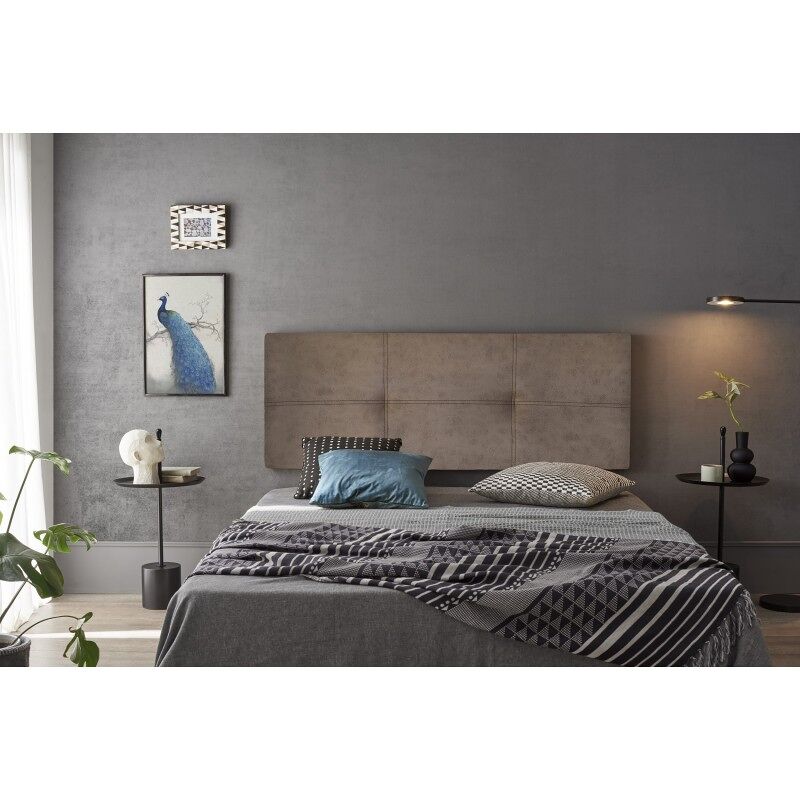 Cabeceira de tecido Dalia para cama de 160 cm 190