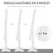 Guarda-Joias de Pé MDF HOMCOM, casa - decoração Guarda-Joias de Pé MDF HOMCOM, casa - decoração Branco